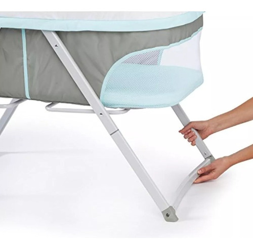 Moisés Plegable Portátil Ingenuity - Cuna Mecedora (Usado)