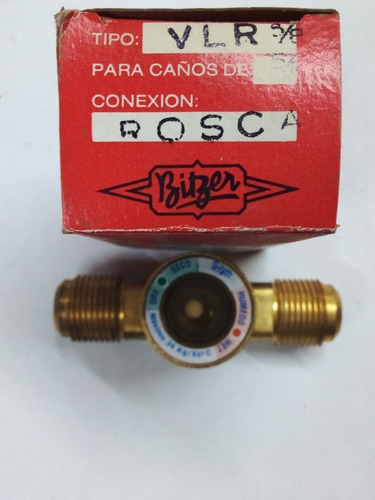 Visor De Liquido Con Indicador  De Humedad Bitzer 5/8 Roscar