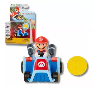 Mariokart Mario Coin Racers Con Moneda Dorada