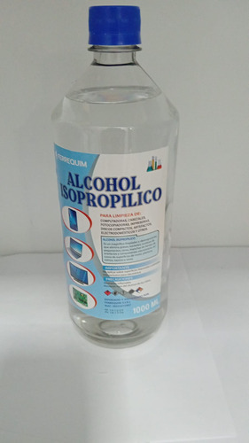 Alcohol Isopropílico 99% De Concentración 1000ml Ferrequim
