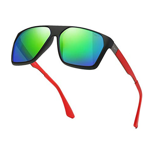 Gafas De Sol Polarizadas Unisex Cuadradas, Protección ...