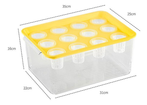 Caja De Hidropónico, Herramienta Hidropónica, Amarillo