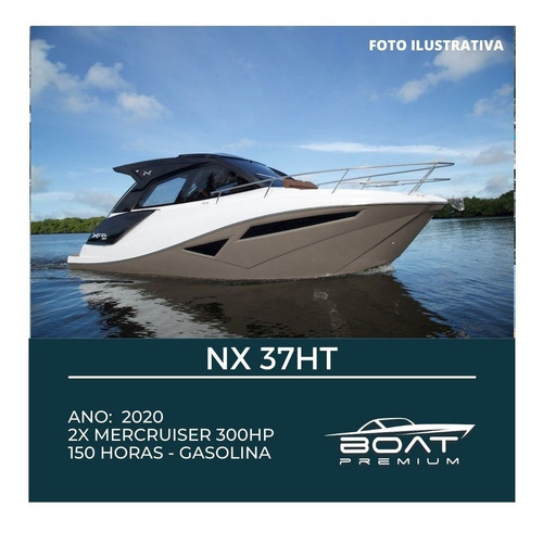 Nx 37ht, 2020, 2x Mercruiser 300hp - Sessa - Phantom
