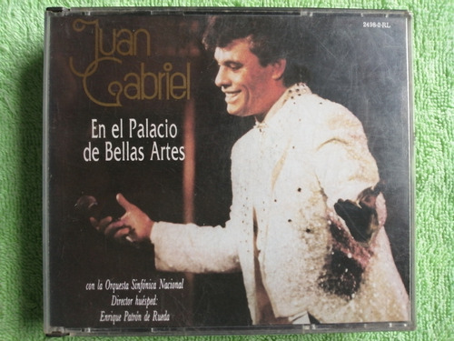 Eam Cd Doble Fat Box Juan Gabriel Palacio Bellas Artes 1990