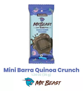 1 Mini Barra Mrbeast Quinioa Crunch Chocolate