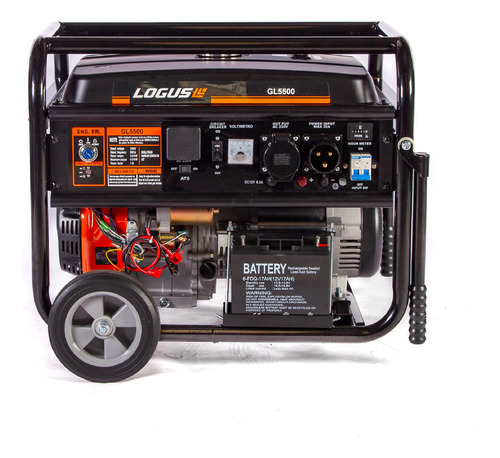 Generador Electrico Logus 5500w Ats Con Ruedas