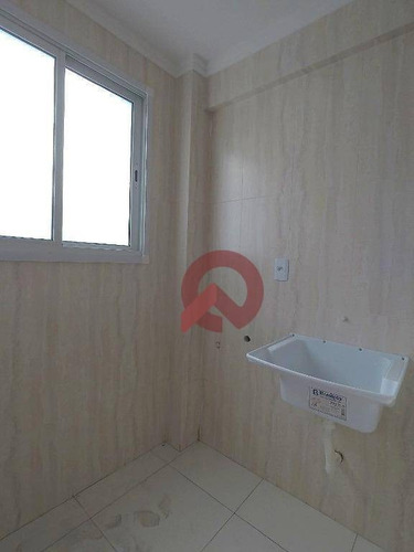 Imagem 24 de 25 de Apartamento Com 1 Dormitório À Venda, 64 M² Por R$ 370.000 - Canto Do Forte - Praia Grande/sp - Ap3188