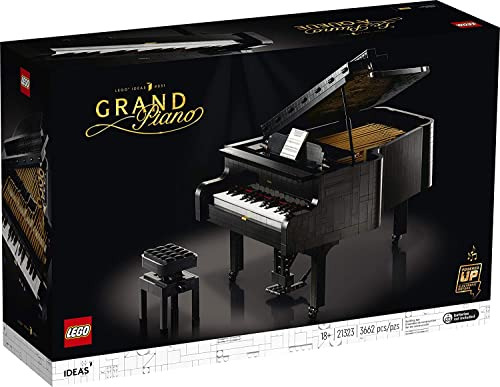 Lego Ideas Grand Piano 21323 Model Building Set For Adults,
