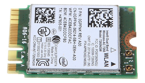 Intel Wireless-ac 7260 7260ngw Ngff M.2 Bluetooth