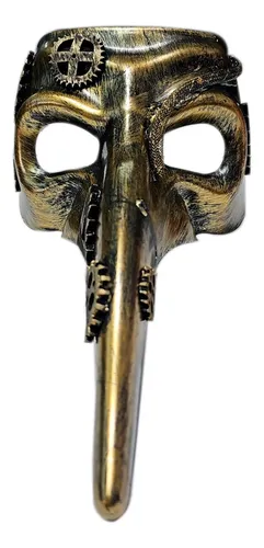 Mascara Doctor Peste Negra Disfraz Médico Cuervo Pico pájaro