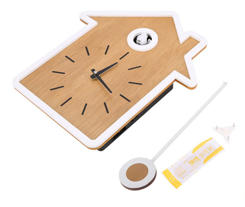 Reloj Con Diseño De Cuco, Estilo Nórdico, Sencillo Y Moderno