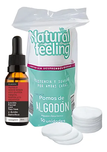 Tea Tree Aceite Y Pomos Limpiadores - - mL a $1480
