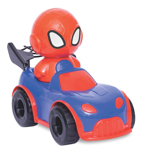 Imagem 5 de 10 de Brinquedo Para Bebê Baby Heróis Esquadrão 4 Bonecos 4 Carros