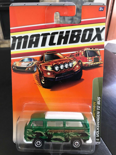 Matchbox Volkswagen T2 Bus, Del Año 2009