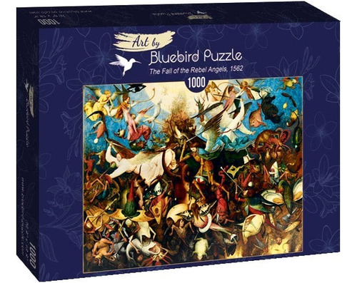 Bluebird Puzzle 1000 Pzs - Brueghel - The Fall Of The Rebel