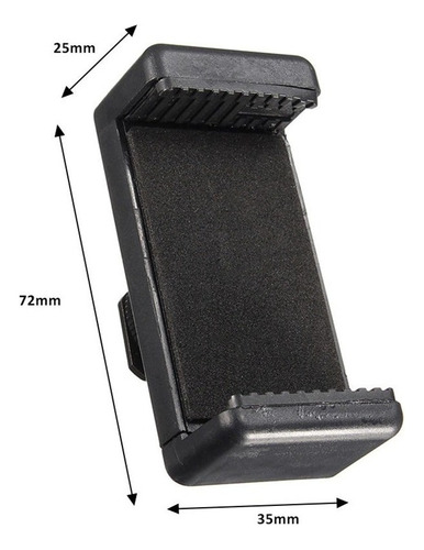 1 Pinza Soporte Celular Smartphone Tripie De 1/4