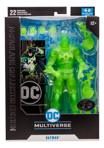 Mcfarlane Batman Linterna Verde Edición Platino