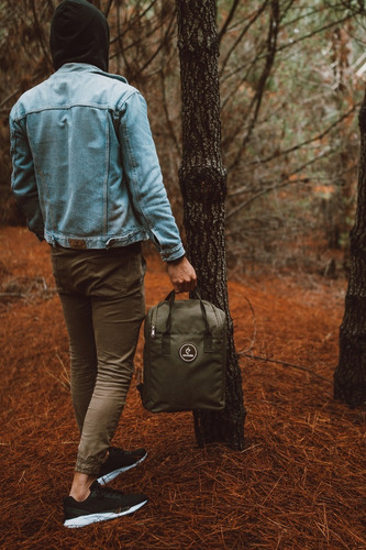 Mochila Matera Para Notebook - Militar