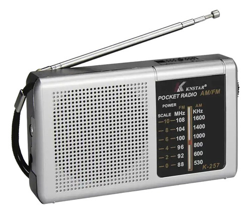 Radio Bolsillo Reproductor Am Fm Portable Inalámbrico Antena
