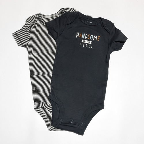 Imagen 3 de 5 de Body Carters Manga Corta Bebe Varon 3 Meses - Por Unidad
