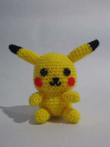 Imagem 6 de 6 de Pokémon Pikachu, Bulbasaur, Charmander, Squirtle. Amigurumi