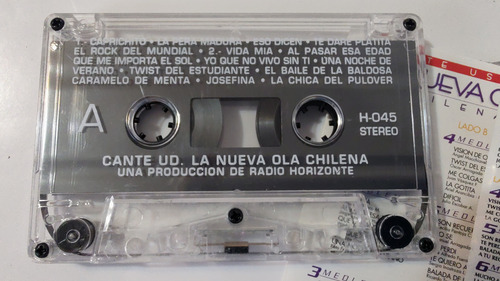 Cassette De La Nueva Ola Chilena Varios Interpretes (#2532 (Usado)
