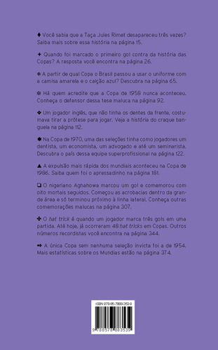 O guia dos curiosos - copas, de Duarte, Marcelo. GUIA DOS CURIOSOS Editorial Editora Original Ltda., capa mole em português, 2014