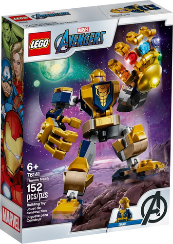 Lego Super Heroes - Armadura Robótica De Thanos (76141)