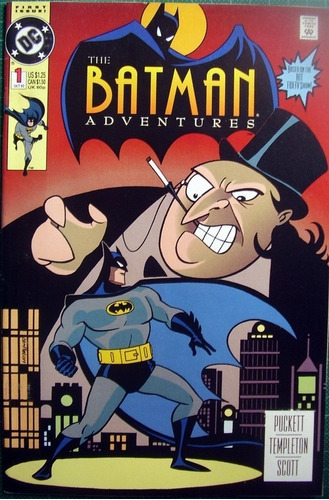 Batman Adventures 1 Dc October 1992 Templeton First Printing