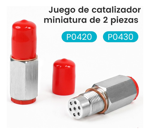 2mini Catalizador Sensor De Oxigeno Apaga Codigo P0420 P0430