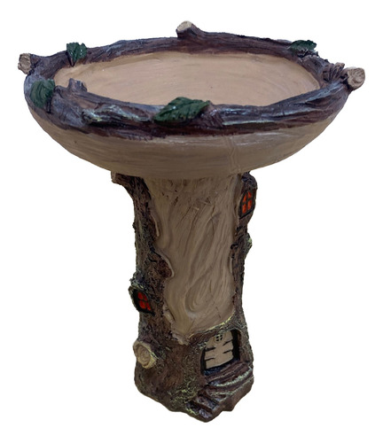 Un Hermoso Pedestal Marrón Para Baño Con Forma De Pájaro Con