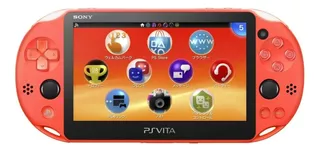 Ps Vita Slim Orange Neón Jpn Consola Vita Play Station