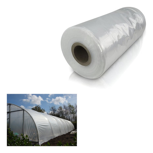 6.20 X 10m Plástico Invernadero - Blanco Difuso 15% Sombra
