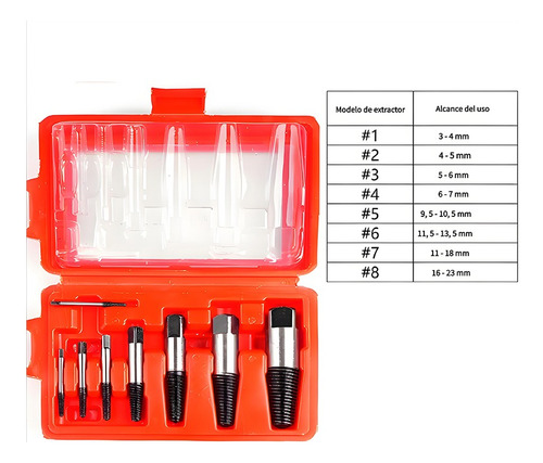 8 Piezas Rotas Dañadas Tubo De Agua Extractor Extractor Fáci