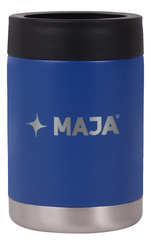 Maja Sportswear - Porta Lata 12 Oz De Acero Inoxidable Color Azul marino