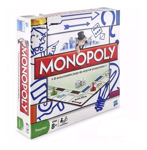 Monopoly - Familiar Compacto - Hasbro - Original