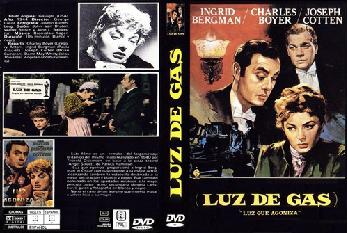 Luz De Gas - Charles Boyer - Ingrid Bergman - Dvd