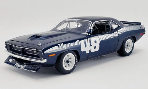 Plymouth Trans Am Barracuda 1970 Pilot Car 1:18 Acme