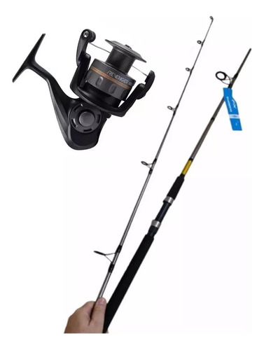 Combo Shimano Caña Fx 7 Pies +carrete 6500 20 Lb +30 Accesor