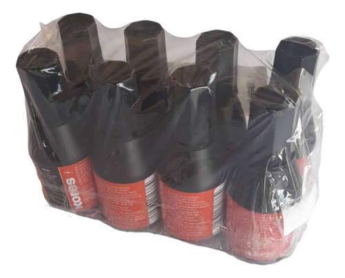 Tinta Para  Almohadillas Y Sellos  (negro) Pack De 8 Piezas