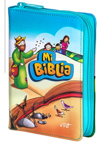 Mi Biblia Infantil Ilustrada Bolsillo Con Cierre