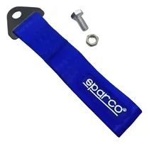Comprar Cinta Gancho De Remolque Tow Strap Sparco Tuning Azul