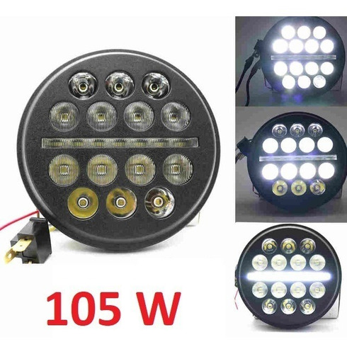 Faro Led 5.75 Pulgadas Drl Touring Super Glide 5 3/4 1200 