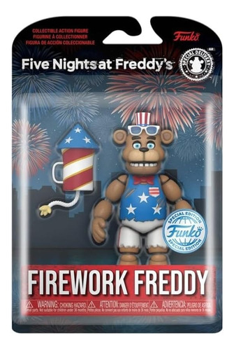 Muñeco Firework Freddy Funko Five Nights At Freddy's Premium