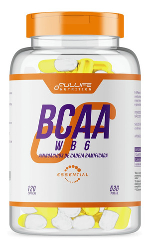 Bcaa Wb6 60 Cápsulas - Fullife Nutrition