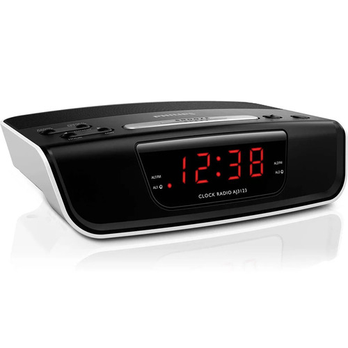 Philips Aj3123 Radioreloj Despertador Digital Doble Alarma