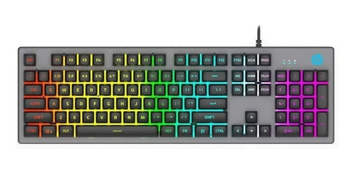 Imagen 1 de 10 de Teclado Gamer Retroiluminado Usb Hp Gaming Con Luces Led