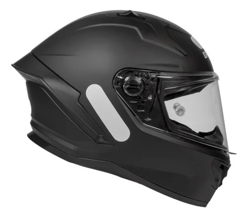 Capacete Gp Tech Pilot Mono Fosco Preto Preto Monocolor 60