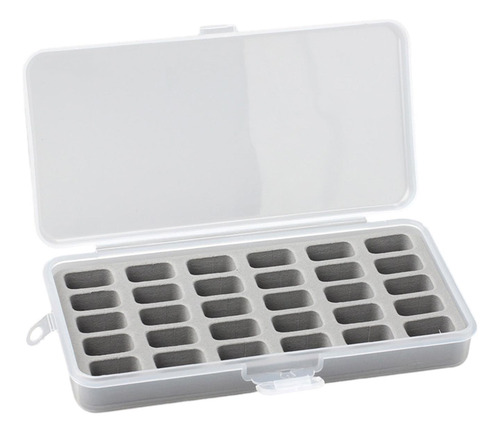 Caja De Bobina De 30 Rejillas, Soporte De Bobina, Gris
