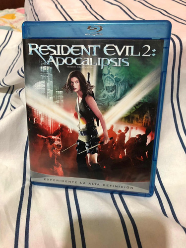 Imagen 1 de 3 de Resident Evil 2 Apocalipsis Blu Ray Terror Ver Reputación